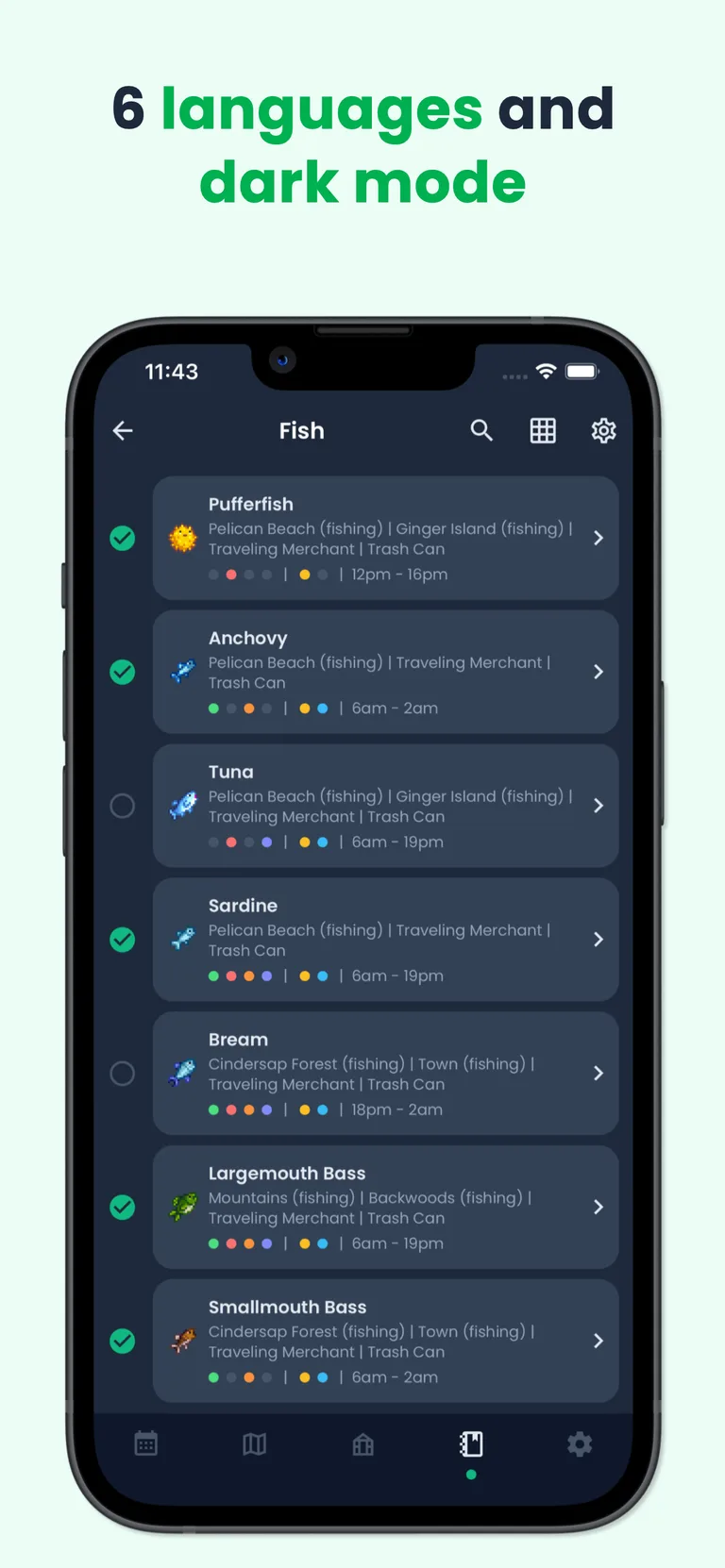 Stardew Valley Tracker app screenshot 6
