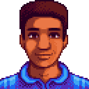 Demetrius from Stardew Valley