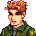 Kent from Stardew Valley